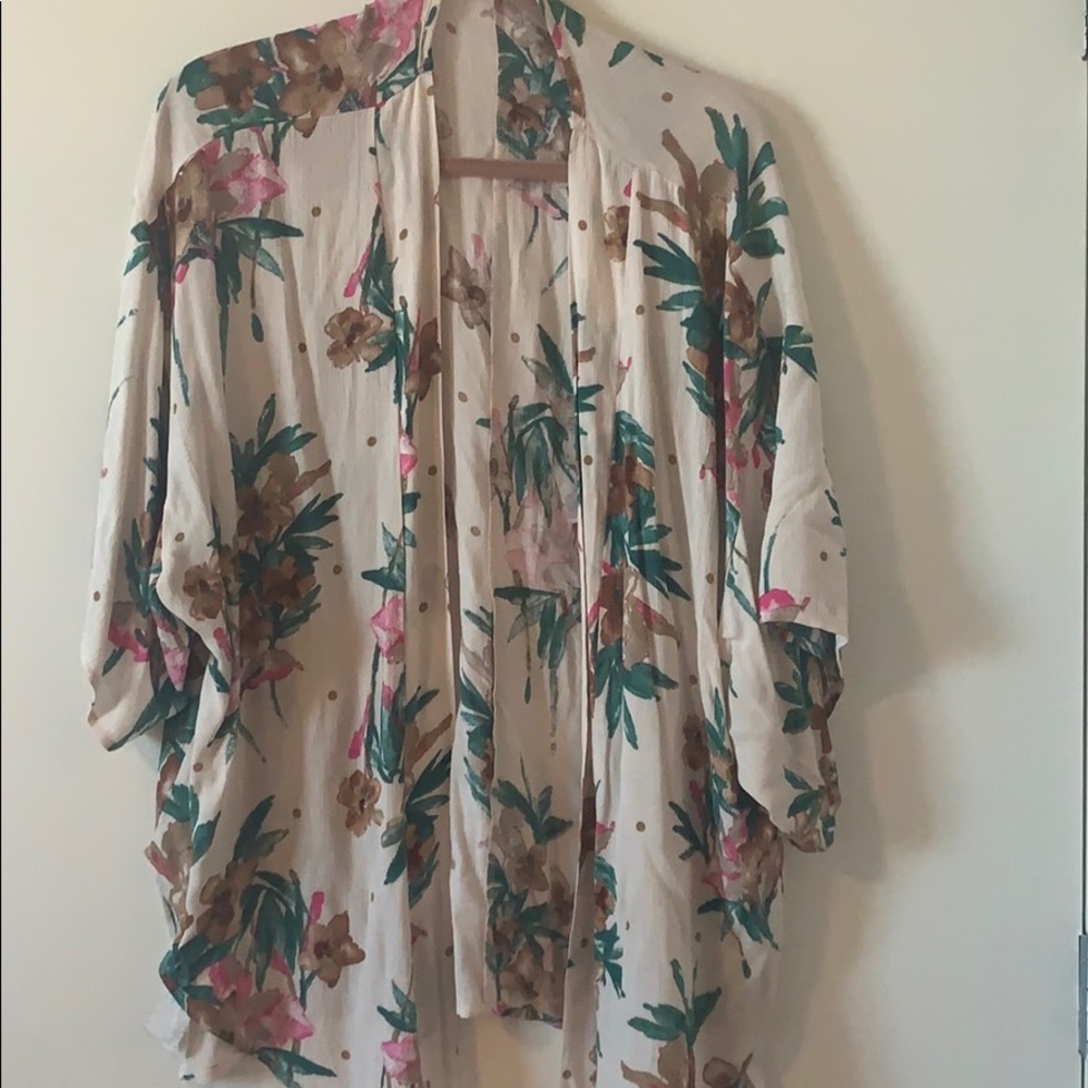 Floral kimono